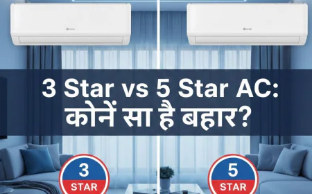 3 Star vs 5 Star AC: कौन सा AC खरीदना रहेगा फायदेमंद? बिजली बिल में बड़ा अंतर