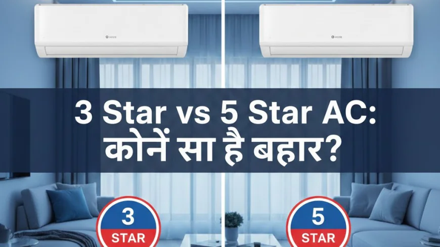 3 Star vs 5 Star AC: कौन सा AC खरीदना रहेगा फायदेमंद? बिजली बिल में बड़ा अंतर