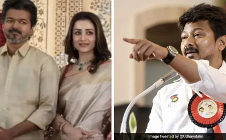 Udhayanidhi Stalin Arrested: अभिनेता त्रिशा पर टिप्पणी के बाद चेन्नई में पुलिस की कार्रवाई
